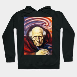 Aleister Crowley The Great Beast of Thelema  painted in the style of Austin Osman Spare impressionist surrealist Hoodie